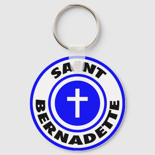 Saint Bernadette Sleutelhanger (Voorkant)