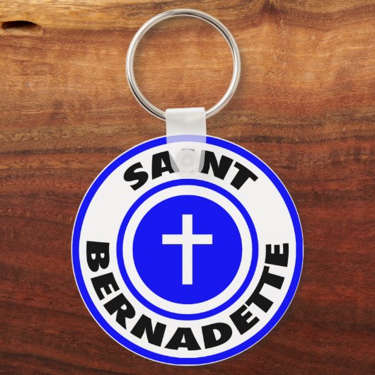 Saint Bernadette Sleutelhanger (Voorkant)
