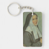 Saint Bernadette Sleutelhanger (Voorkant)