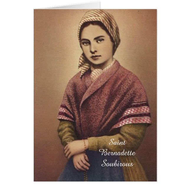 Saint Bernadette Soubirous (Voorkant)