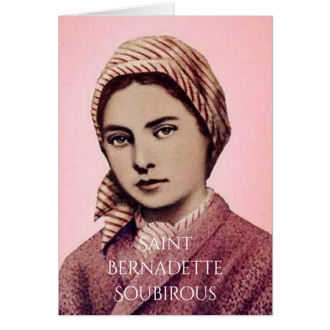 SAINT BERNADETTE SOUBIROUS (Voorkant)