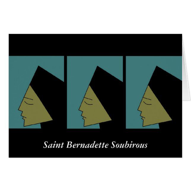 Saint Bernadette Soubirous (Voorkant Horizontaal)