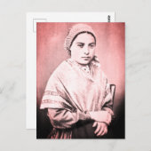 Saint Bernadette Soubirous as a child Briefkaart (Voorkant / Achterkant)