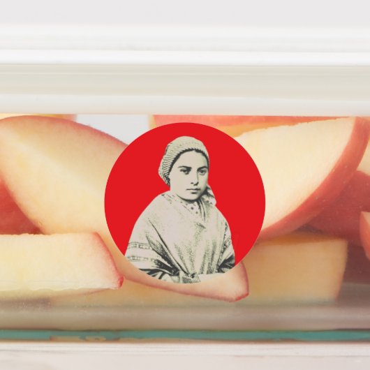 Saint Bernadette Soubirous as a child Labels (Aangebracht)