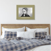 Saint Bernadette Soubirous Canvas Afdruk (Insitu (Slaapkamer))