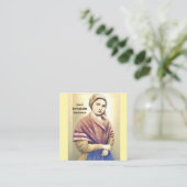Saint Bernadette Soubirous Informatiekaartje (Staand voorkant)