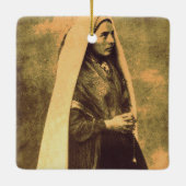 SAINT BERNADETTE SOUBIROUS KERAMISCH ORNAMENT (Achterkant)