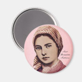 SAINT BERNADETTE SOUBIROUS MAGNEET (Voorkant / Achterkant)