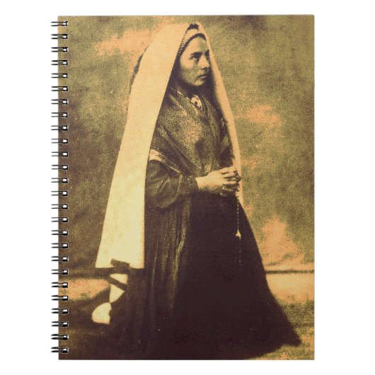 SAINT BERNADETTE SOUBIROUS NOTITIEBOEK (Voorkant)