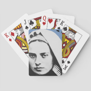 SAINT BERNADETTE SOUBIROUS POKERKAARTEN