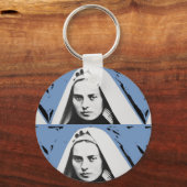 SAINT BERNADETTE SOUBIROUS SLEUTELHANGER (Voorkant)
