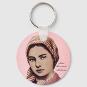 SAINT BERNADETTE SOUBIROUS SLEUTELHANGER (Voorkant)