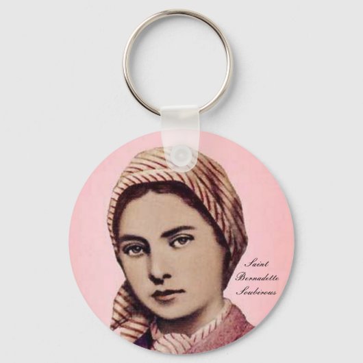 SAINT BERNADETTE SOUBIROUS SLEUTELHANGER (Voorkant)