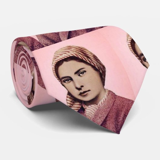 SAINT BERNADETTE SOUBIROUS STROPDAS (Opgerold)