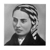 SAINT BERNADETTE SOUBIROUS TEGELTJE (Voorkant)