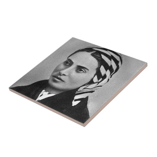 SAINT BERNADETTE SOUBIROUS TEGELTJE (Zijkant)