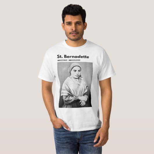 SAINT BERNADETTE T-SHIRT (Voorkant volledig)