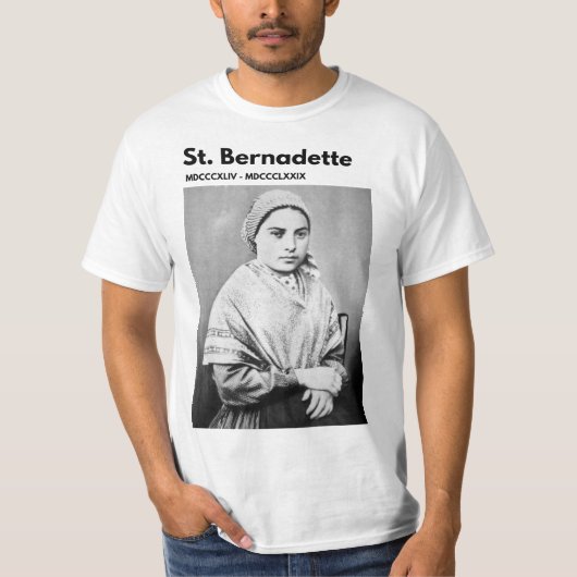 SAINT BERNADETTE T-SHIRT (Voorkant)