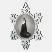 Saint Bernadette Tin Sneeuwvlok Ornament (Rechts)