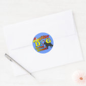 Saint Bernard Agility Gifts Ronde Sticker (Envelop)