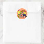Saint Bernard Agility Gifts Ronde Sticker (Tas)