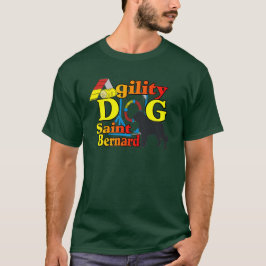 Saint Bernard Agility Gifts T-shirt