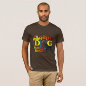 Saint Bernard Agility Gifts T-shirt (Voorkant volledig)