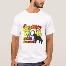 Saint Bernard Agility Gifts T-shirt