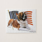 Saint Bernard All American Legpuzzel (Horizontaal)