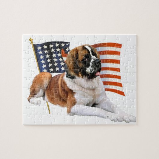 Saint Bernard All American Legpuzzel (Horizontaal)
