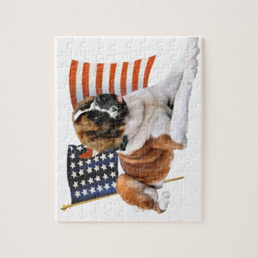 Saint Bernard All American Legpuzzel (Verticaal)