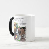 Saint Bernard Art Gifts Magische Mok (Voorkant links)