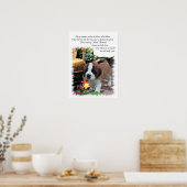 Saint Bernard Art Gifts Poster (Keuken)