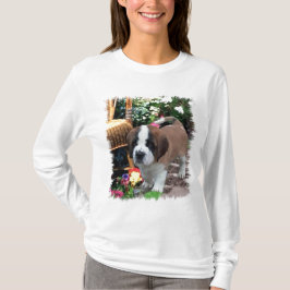 Saint Bernard Art Gifts T-shirt