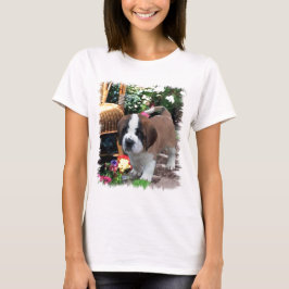 Saint Bernard Art Gifts T-shirt