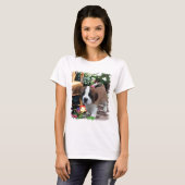 Saint Bernard Art Gifts T-shirt (Voorkant volledig)