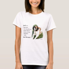 Saint Bernard Art Gifts T-shirt