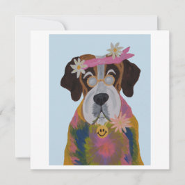 Saint Bernard  Bedankkaart