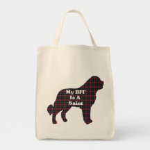 Saint Bernard BFF Canvas tas