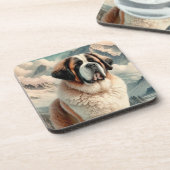 Saint Bernard Bier Onderzetter (Linkerzijde)