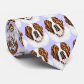 Saint Bernard Bust Stropdas (Opgerold)