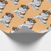 saint bernard cadeaupapier (Hoek)