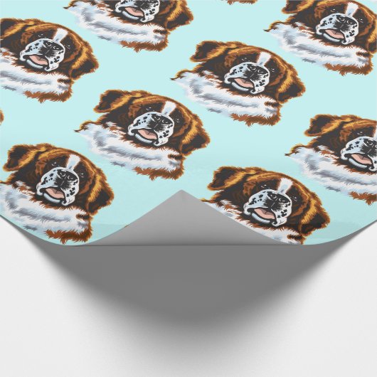 saint bernard cadeaupapier (Hoek)