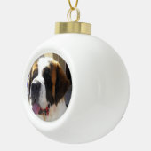 Saint Bernard Ceramic Ornament (Rechts)