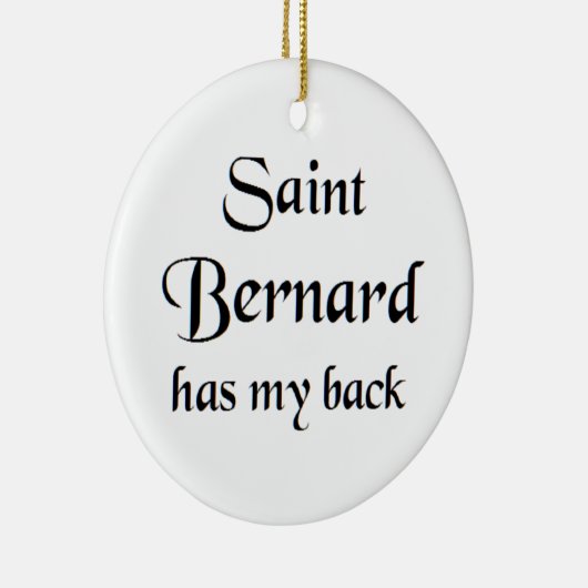 saint bernard coffee mug keramisch ornament (Rechts)