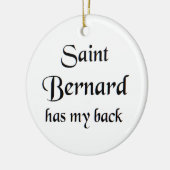 saint bernard coffee mug keramisch ornament (Links)