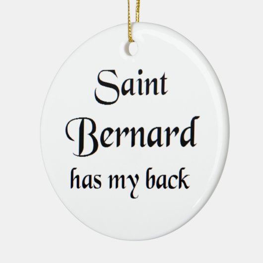 saint bernard coffee mug keramisch ornament (Links)