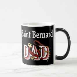 Saint Bernard Dad Gifts Magische Mok