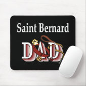 Saint Bernard Dad Gifts Muismat (Met muis)