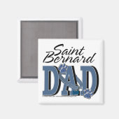 Saint Bernard DAD Magneet (Voorkant / Achterkant)